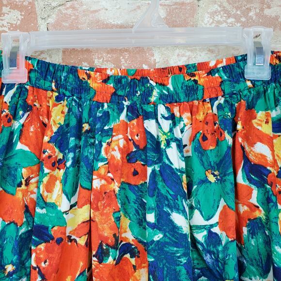 Duro Olowu Floral Skirt with Pockets Sz Small - Picture 5 of 10